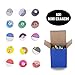 PLAYOLY 500 Miniature Novelty Fruit & Animal Erasers for Kid Party Favors Art Supplies Math Counters