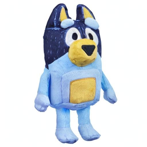 Bluey Heeler Family Stuffed Animal Set of 4, 7-8”, Soft, Bingo, Bandit, and Chilli Plush Figure Toys, Cuddly Plush Toys for Kids Ages 3+