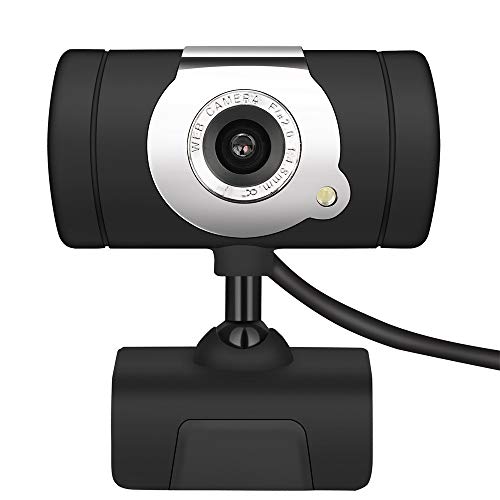 Sodoop Hd 12 Megapixels, Usb2.0 Webcam with Mic Clip-on for Pc Laptop (Black)