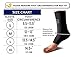 SB SOX Compression Ankle Brace (1 Pair) – Ankle Support Sleeve for Men & Women – Relief for Achilles, Sprains, Plantar Fasciitis (Black/Gray, Small)