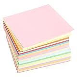 500 Sheets Double Sided Origami Paper Special Economy Pack - Origami Sheets Folding Paper, 20 Assorted Colors, 25 Pieces of Each Color for Arts and Crafts Projects - 6 x 6 Inches Square Sheets