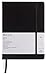 Red Co Classic Black Hardcover Notebook Journal, 240 Pages, 5