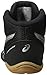 ASICS Matflex 5 GS Wrestling Shoe (Little Kid/Big Kid), Black/Silver, 5 M US Big Kid