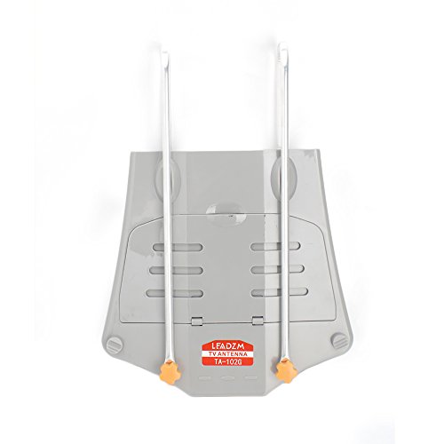 360° UV Dual-band Outdoor Antenna Satellite Television Antennas Set Outdoor Amplified HDTV Digital TV Antenna 150 Miles Range Support UHF/VHF Signal With Remote Control & US Plug & Cable 33 ft