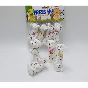 Brunte Press Me White Dogs Toys for The Kids Cute Play for Kids