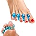 Toe Separators and Toe Streightener Restore Toes to Their Original Shape Gel Toe Stretcher Toe Spacers for Women and Men Hammer Toes Bunion Corrector Relaxing Toes