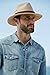 SCALA Men's Hemp Safari Hat with Leather Band, Camel, X-Large