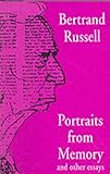 Front cover for the book Portraits from Memory and Other Essays by Bertrand Russell