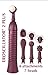 Eroscillator® 2 Plus with Ultra Soft Finger Tip™ (purple) (1 pack of 4 attachments with 7 heads)