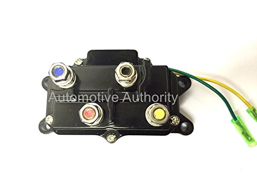 12V Solenoid Relay Contactor Winch Rocker Switch Thumb Truck ATV UTV Universal