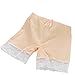Girls Lace Underwear Briefs, Dance, Bike Shorts,4 Packs Safety Legging Panties-for Sports or Under Skirts Pink