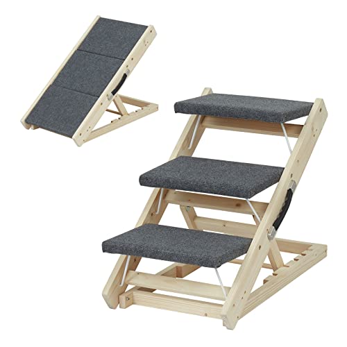 Amazon Carpeted Pet Ramp Dog Ramp Adjustable Pet Stairs Portable