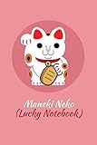 Maneki Neko Lucky Notebook: Traditional Maneki Neko