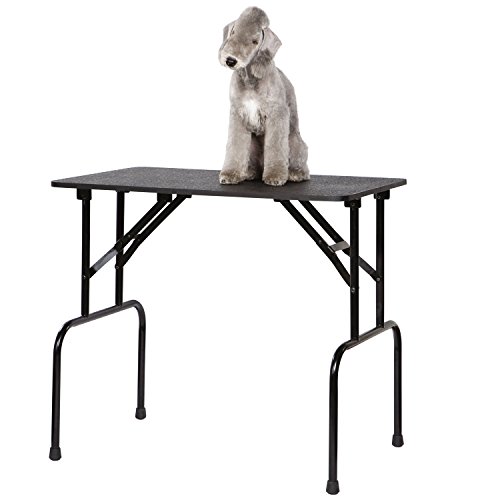 Master Equipment Steel Non-Slip Matting Grooming Able Pet Table, 36-Inch