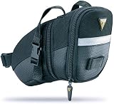 Topeak Micro Aero Wedge Bicycle Saddle Bag TC2471B Black 25 cu in view 2