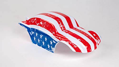 SummitLink Compatible Custom Body Flag Strip Style Replacement for 1/10 1/8 Scale RC Car or Truck (Truck not Included) B-ST-01