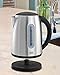 Black & Decker JC400 220V 2200W Electric Kettle, 1.7 L, Stainless Steel