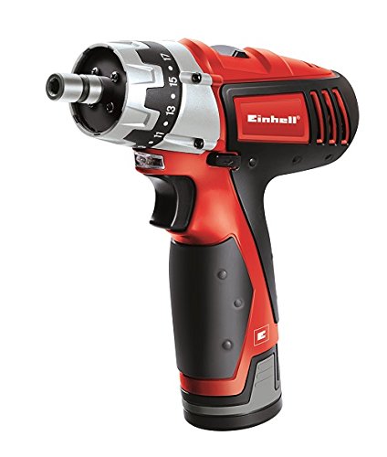Einhell 4513206 Akkuschrauber TC-CD 12 Li (Lithium Ionen, 12 V, 1,3 Ah, 2 Gang, 20 Nm, abnehmbares Bohrfutter, LED-Licht… – Bild 6