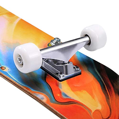 4 ENKEEO+Skateboard+Complete+Skateboards+Beginners