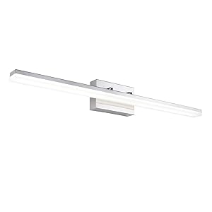 mirrea 36in Modern LED Vanity Light for Bathroom Lighting Dimmable 36w Cold White 5000K