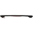 Trunk Spoiler Compatible with 2008-2012 Honda Accord Sedan, Factory Style ABS Matte Black Trunk Boot Lip Spoiler Wing Deck Lid with Brake Light by IKON MOTORSPORTS, 2009 2010 2011