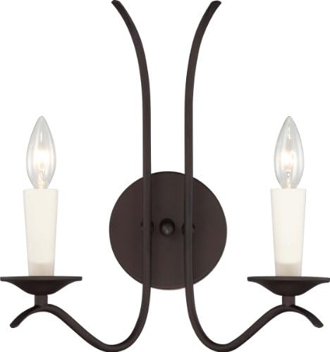 Volume Lighting V3002-79 Greta 2 light antique bronze chandelier