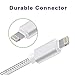 SEENFAAN DSGSFHYT Lightning Cable iPhone Charger 3Pack 3FT / 6FT / 10FT (1M / 2M / 3M) Nylon Braided Charging Cable USB Charger Cable for Apple iPhone X/8/7/7 Plus/6s plus/6s/6/6 plus, iPad/iPod (Sliver Gray)