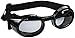 Doggles ILS Extra Small Metallic Black Frame and Smoke Lens