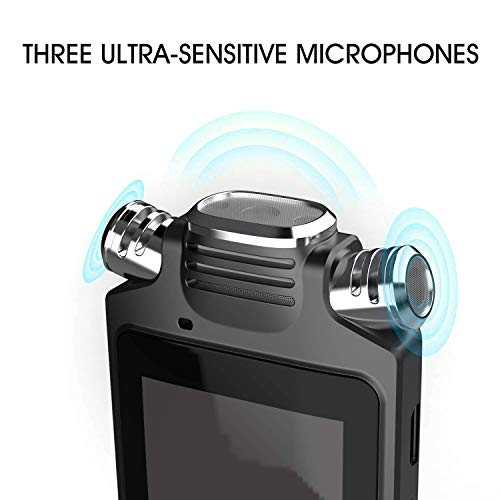 Voice Recorder16GB Voice Activated Recorder with Variable Speed