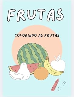 Livro Colorindo as frutas : Colorir