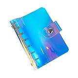 Personal A7 Pocket Size 4.3x5.7 Inch 6-Ring Rainbow