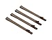 1907 Matte Wide Bobby Pins, Brown NHC005
