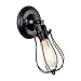 Wire Cage Wall Sconce Angle-Adjustable Socket Industrial Wall Light Vintage Style Wire Metal Cage Sconce Indoor Wall Light Fixtures(Black)