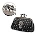 Cougar’s Collection Skull Knuckle Ring Evening Bag Gothic Clutch