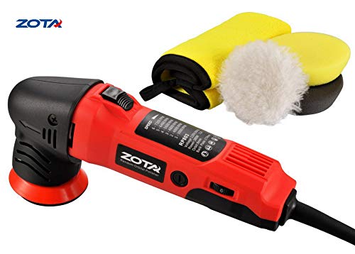 ZOTA Polisher, 3" Orbital Polisher, Mini Portable Rotary Polisher Kit - Mens Gifts Ideas for Christmas
