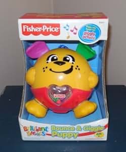 Amazon.com: FISHER PRICE BOUNCE & GIGGLE PUPPY DOG 2002: Toys & Games