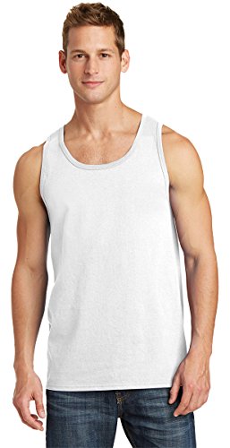 Port & Company PC54TT 100% Cotton Tank Top - White - L