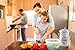 Kitchen Compost Bin Stainless Steel (Food Grade 410) Odorless Countertop Compost Pail -Bonus Charcoal Filters & Gardening Gloves. Insect-proof 1.3 Gallon bucket. Gift Boxed Best Gifts for Gardeners