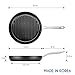 TECHEF - Onyx Collection, 12-inch Grill Pan For Stove Top, Nonstick Grill Pan For indoor cooking, PFOA-Free, Heavy-Duty Aluminum, Made In Korea (No Induction)