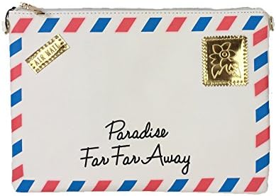 Culture RiotParadise Far Away' Postage Convertible Clutch, White