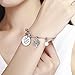 CJ&M Mother In Law Gift Family Tree Bracelet - Thank You For Raising The Man/I Will Take Care Of Her Always Bracelet Christmas Gifts,Mother's Day Gifts (Thank-Raising-Bracelet)