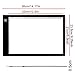 Tracing Light Pad, A4 LED Copy Board Light Box Ultra-Thin USB Power Cable Dimmable Brightness Pad for Artists Drawing Sketching Animation Designing Stencilling X-ray Viewing