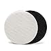 GP11008 Felt Polishing Pad Set for Polishing Glass, Plastic, Metal, Marble / Diameter 5 inch / Pack of 5 Pads