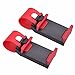 GARASANI Mobile Phone Holder Mount Clip Buckle Socket Hands Free on Car Steering Wheel for iPhone Samsung Galaxy, PDA and Smart Cellphones 2Pcs (Red)