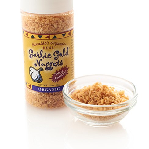 image for USDA Organic Garlic Gold Nuggets, Roasted Organic Garlic Seasoning Gra