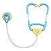 fedio 9Pcs Kids Doctor Costume Dress up Role Play Set with Doctor Lab Coat,Mask and Accessories for Toddlers Ages 3-6