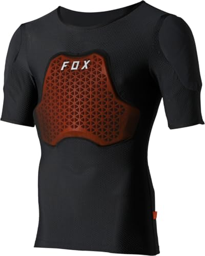 Fox Racing - BASEFRAME PRO SS – D3O Mountain Bike Protector Shirt – Shoulder Pads, Adjustable, Guards, Mountainbike Cycling, Black, M