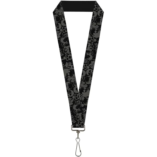 Buckle-Down 1.0 Inch Wide Nylon Lanyard With Clip - Banana Bunches Design - View #4