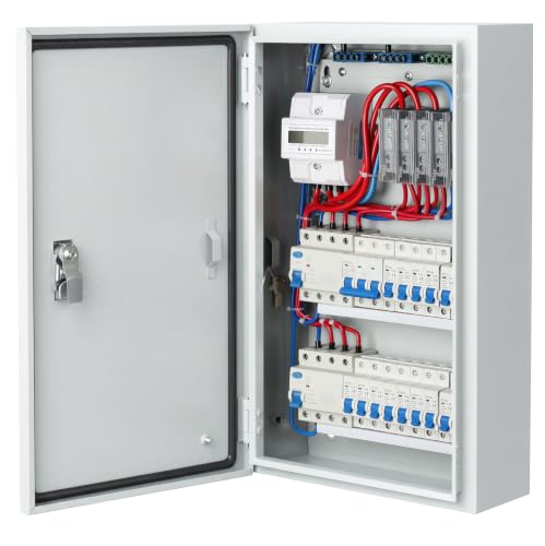 Tableau de Répartition Câblé avec Coffret de Protection Compteur Électrique