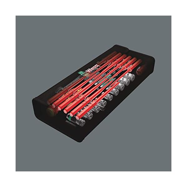 Wera 05135926001 KK W 1 Kraftform Kompakt W1 Wartung, 1/4" x 10 mm, Werkzeug-Set, 35-teilig Schwarz StÃ¼ck – Bild 6